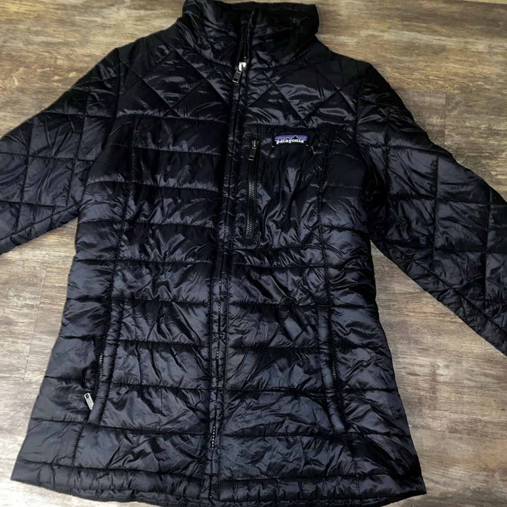 Patagonia Charcoal Quilted Jacket